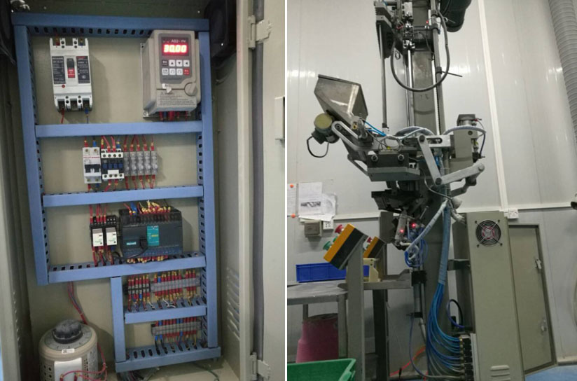 C系列体验文章--海为C32S2R在蒸汽管自动填粉机上的应用