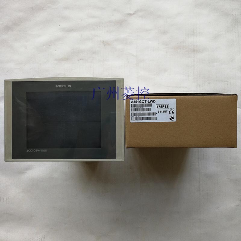 分辨率：320×240点
A851GOT-LWD三菱r系列plc