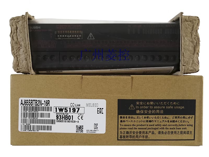 额定电压：100V 
AJ65SBTB2N-16R继电器输出模块