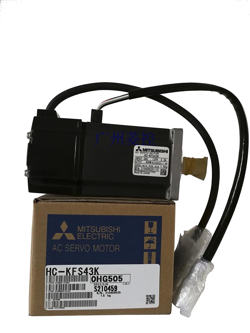 三菱HC-KFS43K低惯量小功率电机输入电压：AC100V～240V(容许范围AC85V～264V、DC120V～370）
