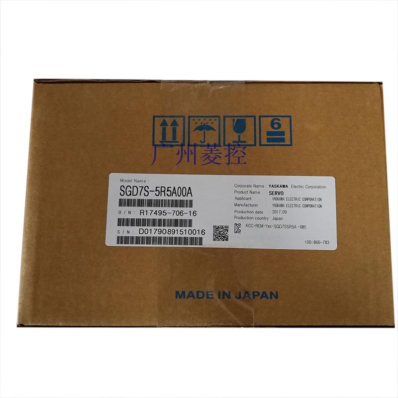 安川单轴伺服驱动器SGD7S-5R5A00A
