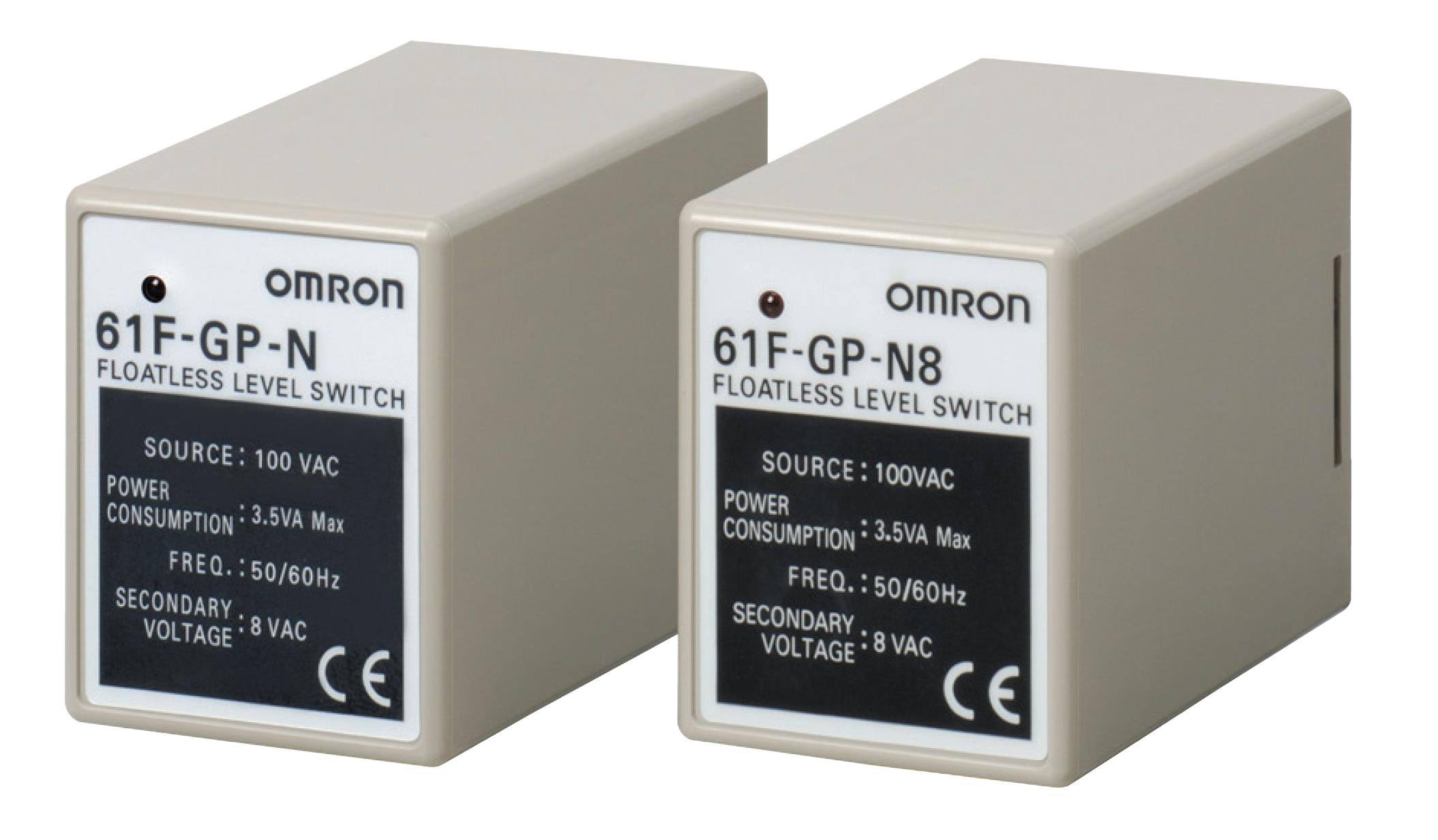 采用通过UL94V-0认证合格的阻燃缘材料缘方式：光电三端双向开关耦合器
欧姆龙61F-GP-N8H 240VAC