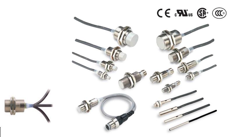 欧姆龙接近传感器(标准型)E2E-CR6C2 2M电源电压：AC/DC24V
