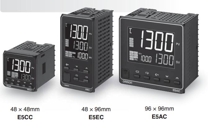 数字温控器箱体整体比以往产品更加纤细紧凑
E5AC-CC2DSM-014