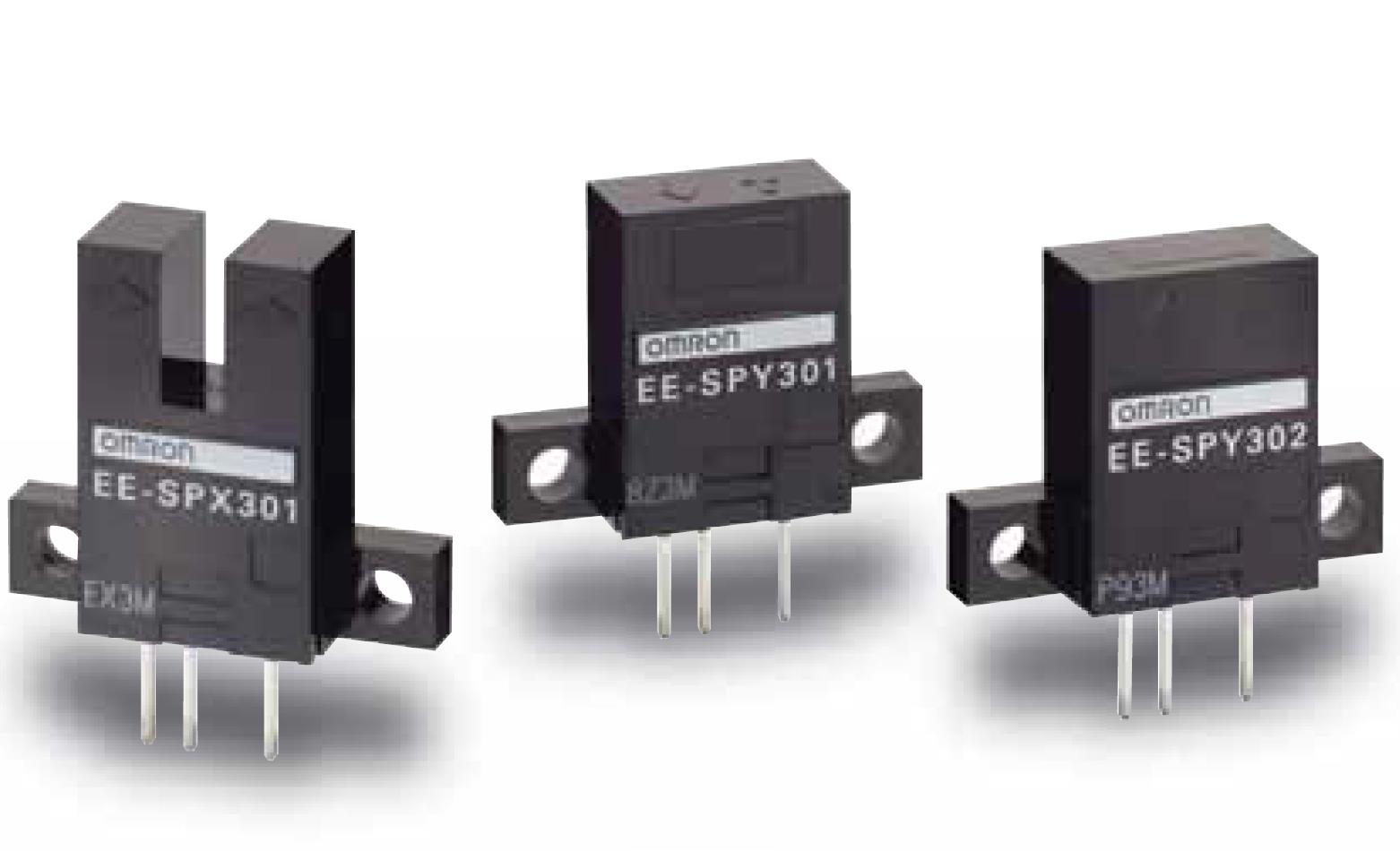 光电开关备有可进行中继使用的压接型插头（ XG4E）
欧姆龙EE-SPX403