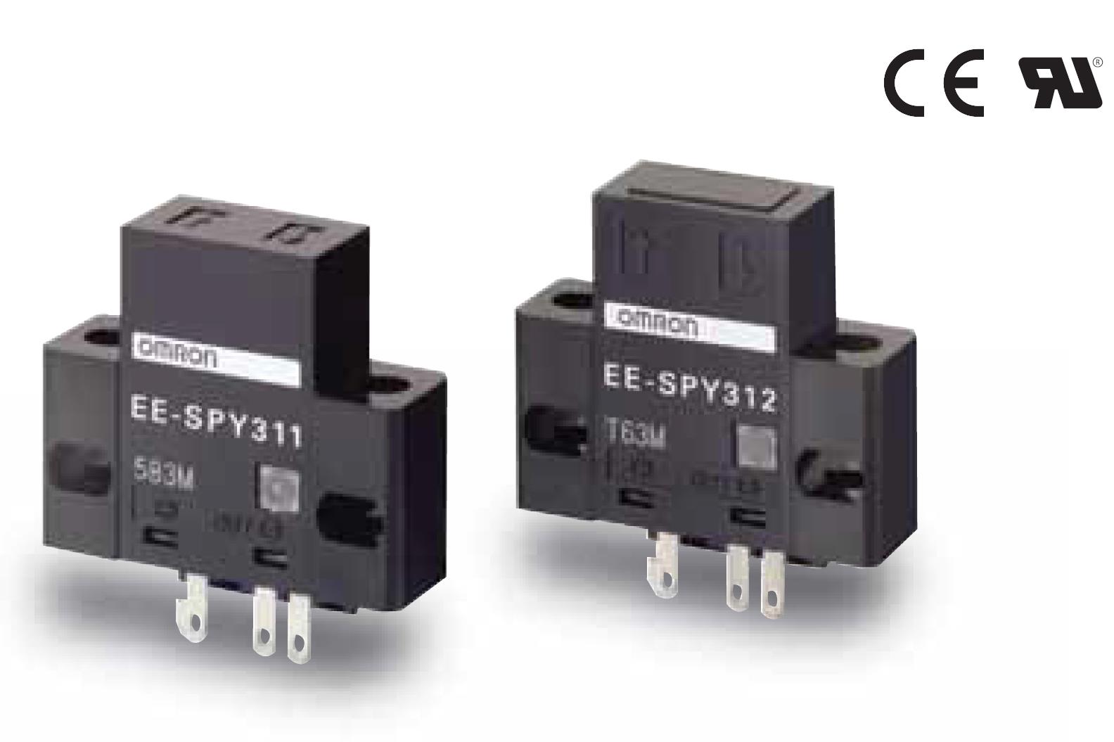 限定反射型接插件型光电传感器温度传感器是用作温控器的热感应部件
欧姆龙EE-SPY311