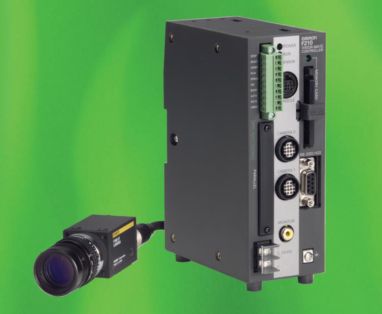 与多台设备组合构成的高功能图像传感器相比
欧姆龙F250-C10