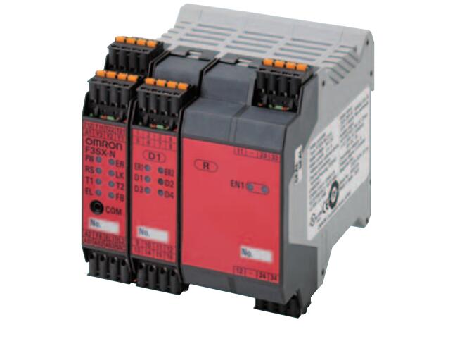 欧姆龙F3SX-E-L2L2D1D1安全光幕电压: 3相AC200VAC或者单相AC230V
