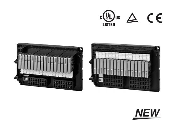 I/O继电器终端G70V-SID16P-1控制输出1：电压输出(SSR驱动用)
