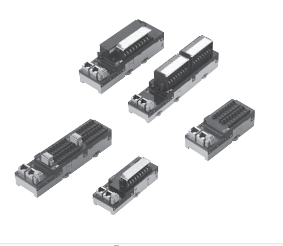 远程I/O输入终端GX-ID1621可用端子块、连接器和高密度连接器型号
