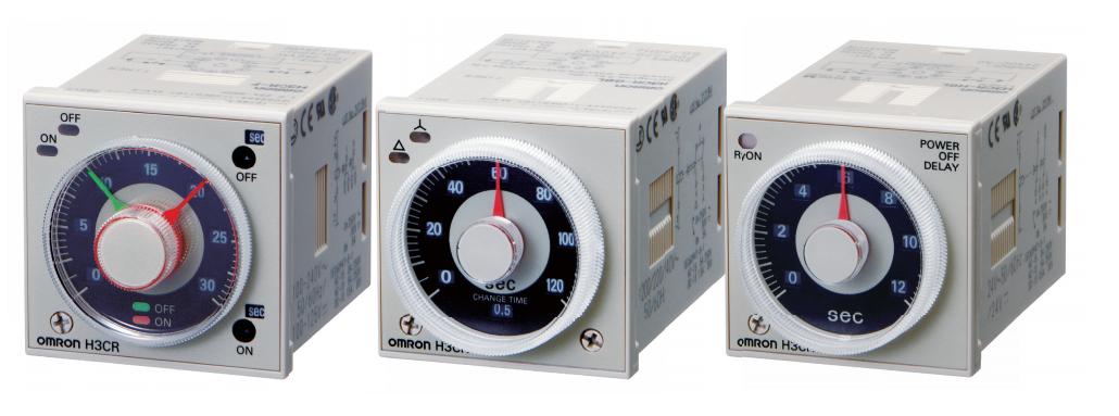 电源断电定时器可各自选择4种时间范围
H3CR-HRL