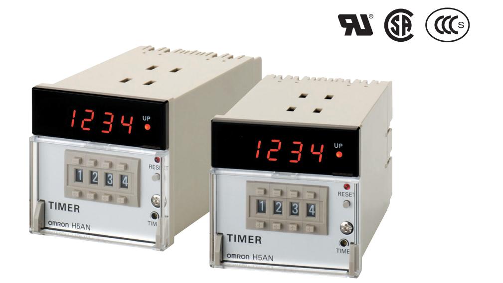时间继电器电压: 3相AC400V
欧姆龙H5AN-4DM AC100-240