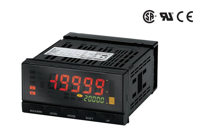 适合电压、电流信号等模拟的、测量显示、判别的面板表
K3HB-XAA-CPAC21 AC100-240电压、电流面板表