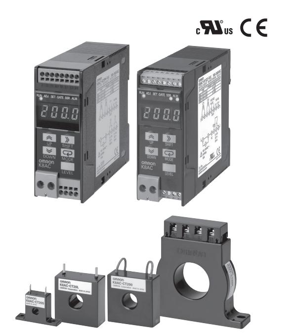 欧姆龙K8AC-H23PC-FLK种类：双头接插件型（附带1个铁氧体磁芯(φ30 × 39mm)）
