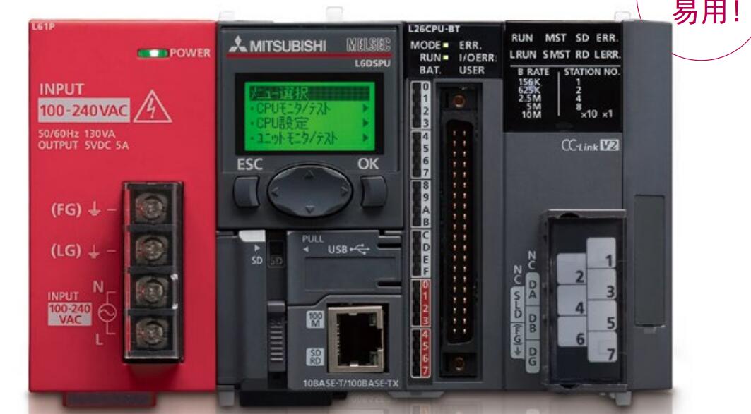 额定输入电压：DC24V
L6ADP-R2-CM RS-232适配器