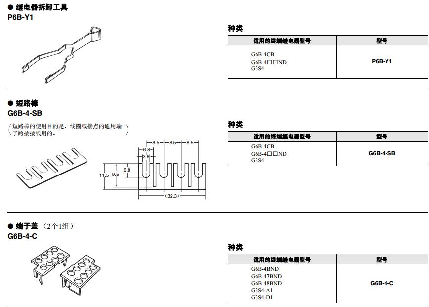 欧姆龙其它P6B-04P 11脚
