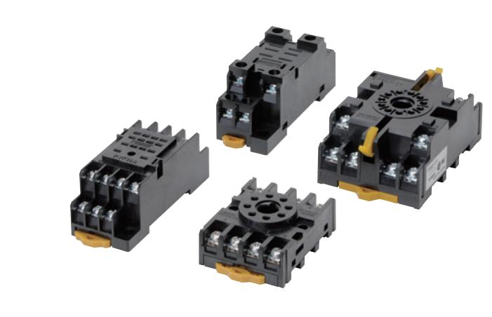 P7SA-14F备有多种方形插座和圆形插座的,
欧姆龙共用插座/DIN导轨相关产品