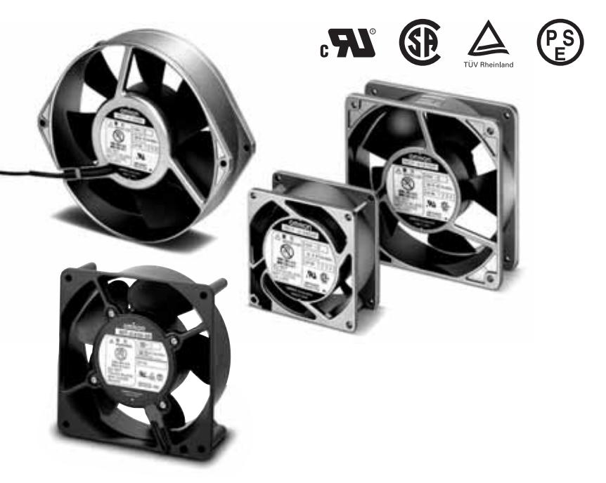 三相电机用固态接触器可与热敏继电器配合达到协调保护效果
R87T-A1A05H AC轴流风扇