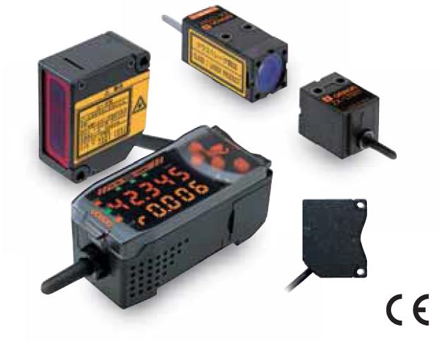 智能传感器激光型ZX-LT005形状：投光器、受光器一体型
